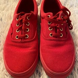 Red Vans